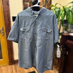C.E Schmidt workwear shirt size 3X in used condition